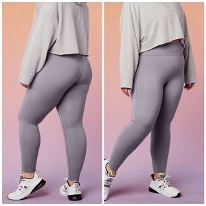 Fabletics Trinity Motion365 High Waist Leggings Gray Quarry Women’s 2X